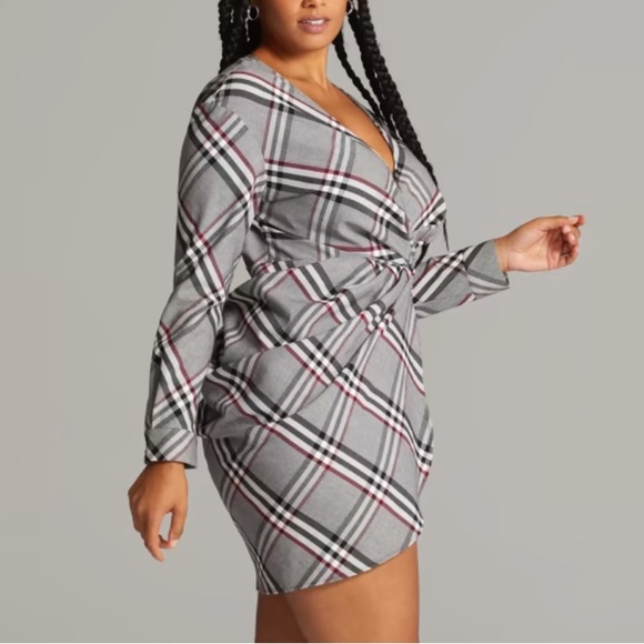 NWT EmmaLee Plaid Dress - Picture 4 of 7